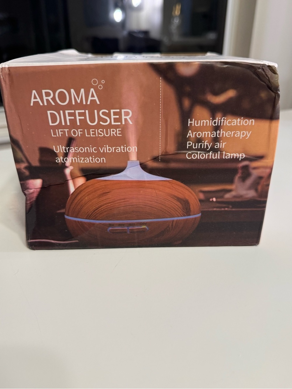 Aroma Diffuser with 6 bottles of oil